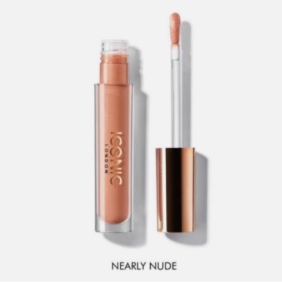Iconic London Lip Gloss in Nearly Nude NEW in box - Picture 10 of 14
